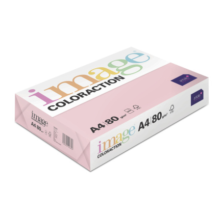 Antalis Papír Image Coloraction Tropic - pastelově růžová (OPI74) A4 (80g/500ks)