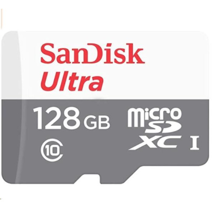 Sandisk MicroSDXC karta 128GB Ultra (R:100/W:100 MB/s, UHS-I, C10)