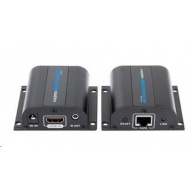 PREMIUMCORD HDMI extender na 60m přes jeden kabel Cat5e/Cat6