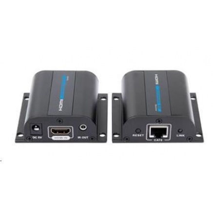 PREMIUMCORD HDMI extender na 60m přes jeden kabel Cat5e/Cat6 PREMIUMCORD HDMI extender na 60m přes jeden kabel Cat5e/Cat6