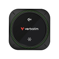 VERBATIM Nabíječka do auta Charge´n´Drive, Magnetická, Bezdrátová, Qi2, RGB