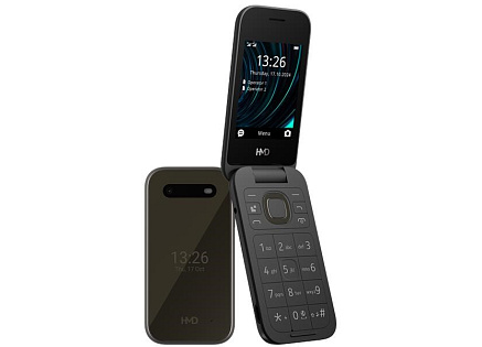 BAZAR - HMD Nokia 2660 Flip Dual SIM, 4G, černá (2025), (CZ, SK, HU) - Rozbaleno (Komplet)