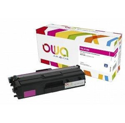 OWA Armor toner pro BROTHER L8350 magenta, 9.000 str., komp. s TN910M OWA Armor toner pro BROTHER L8350 magenta, 9.000 str., komp. s TN910M