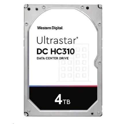 Western Digital Ultrastar® HDD 4TB (HUS726T4TALE6L4) DC HC310 3.5in 26.1MM 256MB 7200RPM SATA 512E SE (GOLD )