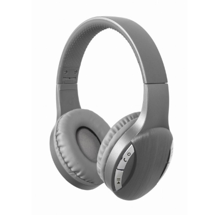 GEMBIRD Sluchátka BTHS-01, mikrofon, Bluetooth, stříbrné GEMBIRD Sluchátka BTHS-01, mikrofon, Bluetooth, stříbrné