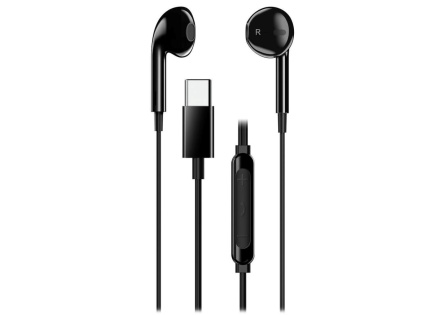 GENIUS sluchátka HS-M365 headset, mikrofon, USB-C, černá