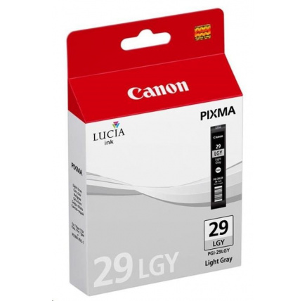 Canon CARTRIDGE PGI-29 LGY světle šedá pro PIXMA PRO-1 (1320 str.)