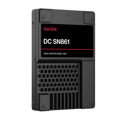 SanDisk Enterprise SSD 6.4TB DC SN861, PCIe Gen5, (R:13700, W:7500MB/s), RI-3DW/D BICS6 TCG Opal SanDisk Enterprise SSD 6.4TB DC SN861, PCIe Gen5, (R:13700, W:7500MB/s), RI-3DW/D BICS6 TCG Opal