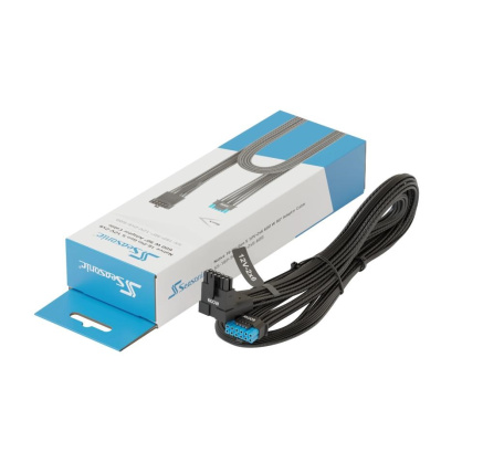 SEASONIC Kabel 12VHPWR, 90°, 700mm, černá SEASONIC Kabel 12VHPWR, 90°, 700mm, černá
