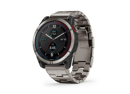 Garmin Quatix® 7X PRO Solar, Se solárním dobíjením