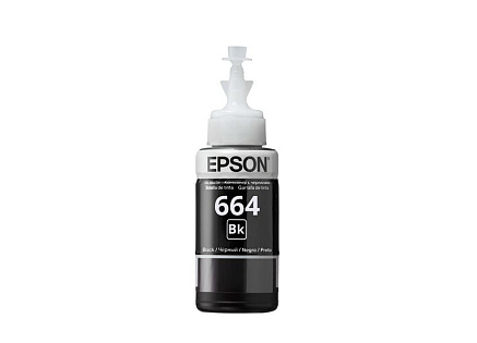 EPSON ink čer T6641 Black ink container 70ml pro L100/L200/L550/L1300/L355/365