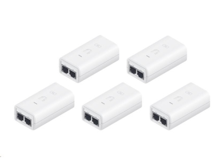 UBNT POE-24-24W-5P, Gigabit PoE Injector, 24V/1A (24W), 5-Pack UBNT POE-24-24W-5P, Gigabit PoE Injector, 24V/1A (24W), 5-Pack