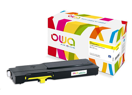 OWA Armor toner pro DELL C2660, C2665, 2000 Stran, 593-BBBO, žlutá/yellow OWA Armor toner pro DELL C2660, C2665, 2000 Stran, 593-BBBO, žlutá/yellow