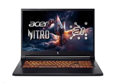 ACER NTB Nitro V 17 AI (ANV17-41-R009),R7 AI 260,17.3"QHD,32GB,1TB SSD,RTX 5070,W11H,Black ACER NTB Nitro V 17 AI (ANV17-41-R009),R7 AI 260,17.3"QHD,32GB,1TB SSD,RTX 5070,W11H,Black