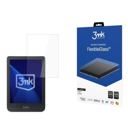 3mk hybridní sklo FlexibleGlass pro Kobo Clara Colour 6" 3mk hybridní sklo FlexibleGlass pro Kobo Clara Colour 6"