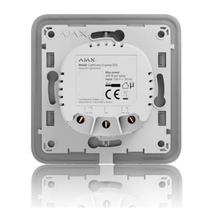 Ajax  LightCore (2-gang) ASP - Relé pro LightSwitch (spínač řazení 5-lustrový)