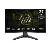 MSI LCD MAG 274CF X24, 27", 1920x1080, Rapid VA, 0,5 ms, VESA 100x100, Black
