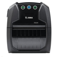 Zebra ZQ220 Plus, 8 dots/mm (203 dpi), CPCL, USB, BT, NFC, black