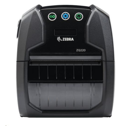 Zebra ZQ220 Plus, 8 dots/mm (203 dpi), CPCL, USB, BT, NFC, black