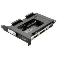 AKASA HDD box Lokstor M23, 2.5" SATA HDD/SSD do interní PCI pozice, černá