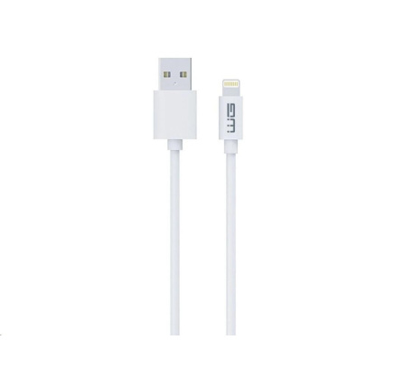 WG - Datový kabel Lightning to USB-A / 2m / white WG - Datový kabel Lightning to USB-A / 2m / white