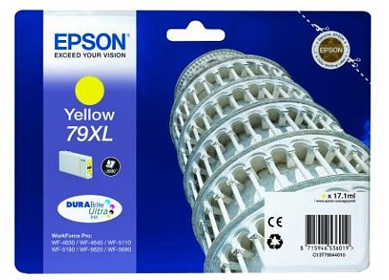 EPSON Ink bar WF-5xxx Series Ink Cartridge "Pisa" 79 XL Yellow (17,1 ml) (2.000 str.)