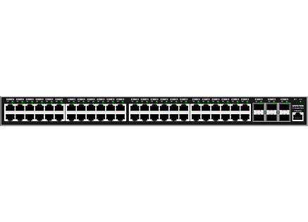 Grandstream GWN7806 Layer 2+ Managed Network Switch, 48 portů / 6 SFP+
