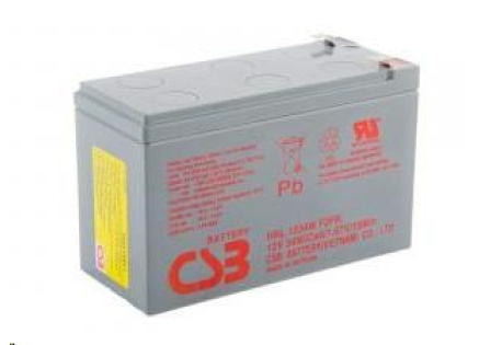 CSB baterie 12V 9Ah F2 HighRate LongLife 12 let (HRL 1234W)