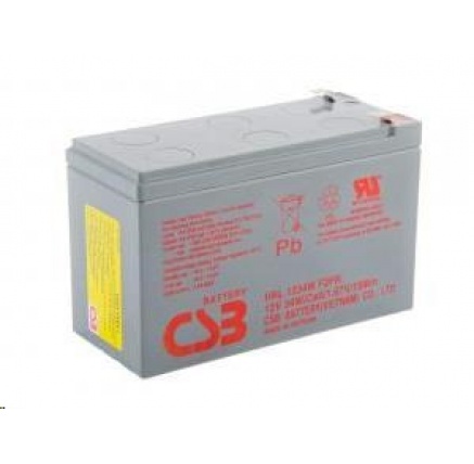 CSB baterie 12V 9Ah F2 HighRate LongLife 12 let (HRL 1234W)