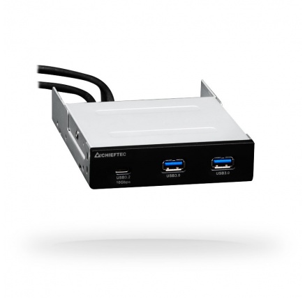 CHIEFTEC MUB-3003C, čelní panel s 1x USB Type-C a 2x USB Type-A