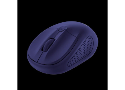 TRUST Myš PRIMO WIRELESS MOUSE MATT BLUE, USB, bezdrátová
