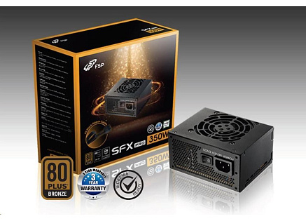 Fortron zdroj 450W SFX PRO 450, 80PLUS Bronze, Full Range, SFX&ATX,full protections