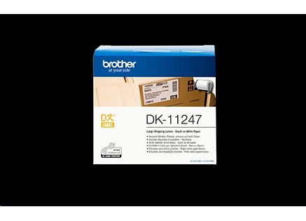 BROTHER DK-11247 (papírové / barcode 103x164mm - 180 ks) - štítek pro dopravní služby BROTHER DK-11247 (papírové / barcode 103x164mm - 180 ks) - štítek pro dopravní služby