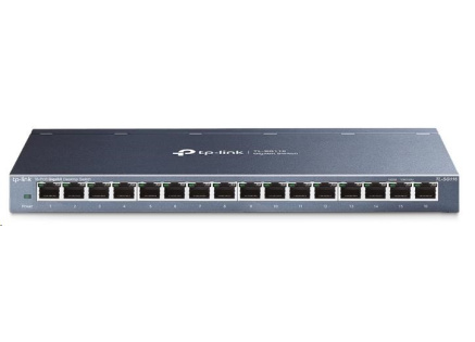 TP-Link switch TL-SG116 (16xGbE, fanless)