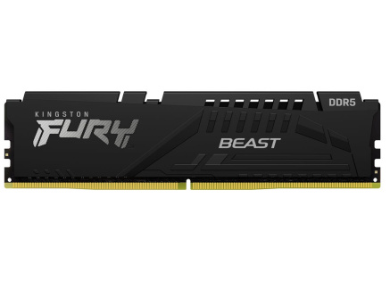 KINGSTON DIMM DDR5 8GB 6000MT/s CL30 ECC FURY Beast EXPO Černá