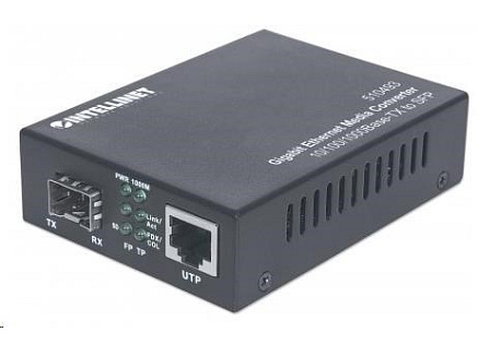 Intellinet Gigabit Ethernet RJ45 na SFP konvertor, 10/100/1000Base-TX na SFP slot