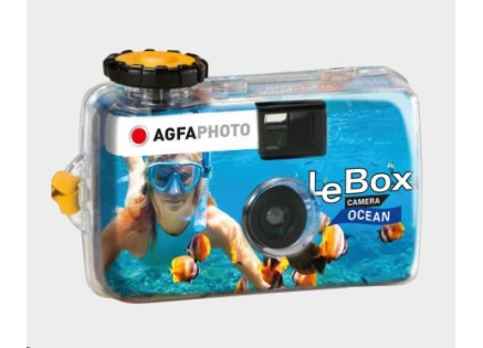 Agfaphoto LeBox Ocean 400/27 - jednorázový analogový fotoaparát