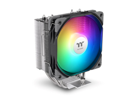 THERMALTAKE Chladič CPU UX400 ARGB, 1x120mm, LGA1851, AM5, černá