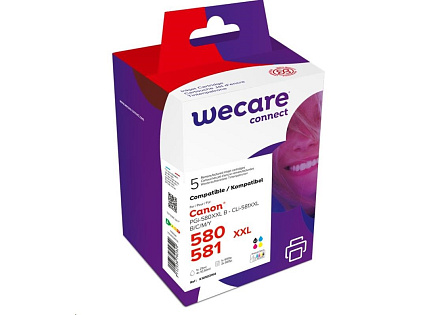 WECARE ARMOR cartridge pro CANON PIXMA TR7550,TR8550,TS6150,TS8150 (K10503W4), černá+CMY,26ml/4x12.2ml WECARE ARMOR cartridge pro CANON PIXMA TR7550,TR8550,TS6150,TS8150 (K10503W4), černá+CMY,26ml/4x12.2ml