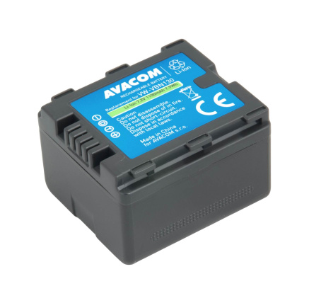 AVACOM baterie Panasonic VW-VBN130 Li-Ion 7.2V 1100mAh 7.9Wh AVACOM baterie Panasonic VW-VBN130 Li-Ion 7.2V 1100mAh 7.9Wh