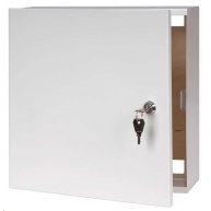 LEXI-Net univerzální skříň Basic 300x300x100 mm, montážní deska, bílá