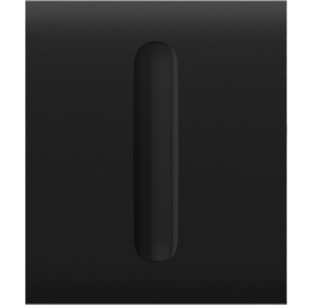 Ajax  CenterButton (Dimmer) - Středový kryt stmívatelného tlačítka, černá