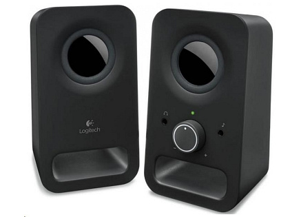 Logitech Multimedia Speakers 2.0 Z150 Midnight Black Logitech Multimedia Speakers 2.0 Z150 Midnight Black