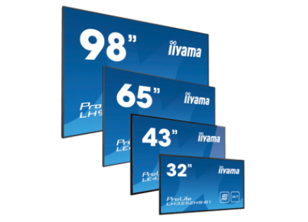 iiyama ProLite LH5041UHS-B2AG, 24/7, 4K, USB, RS232, Ethernet, kit (RS232), black