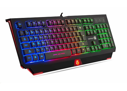 CONNECT IT BATTLE RNBW klávesnice pro hráče, CZ/US