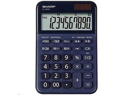SHARP kalkulačka - ELM335BBL - černá