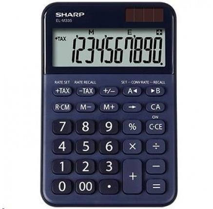 SHARP kalkulačka - ELM335BBL - černá