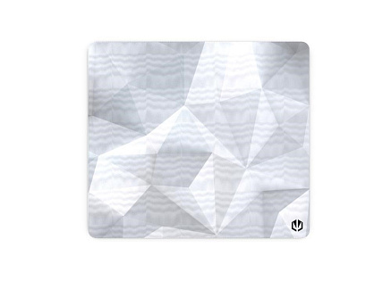ENDORFY Podložka pod myš Crystal Onyx White L, 400x450x3, bílá
