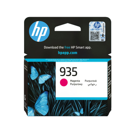 HP 935 Magenta Ink Cartridge, C2P21AE (400 pages)