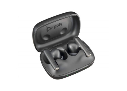 Poly Voyager Free 60 bluetooth headset, BT700 USB-A adaptér, nabíjecí pouzdro, černá